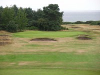 The short 14th nairn, Nairn golf club, finest courses