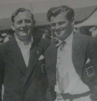 Fred Daly and Dai Rees at Tenby